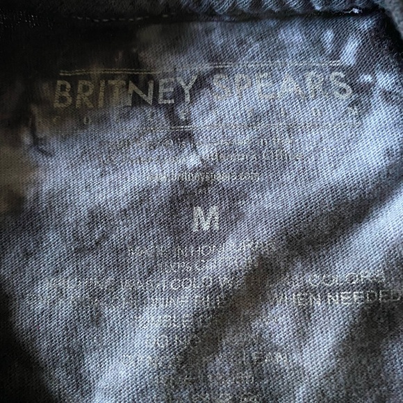 Y2K Vintage Britney Spears custom crop top - Picture 3 of 6